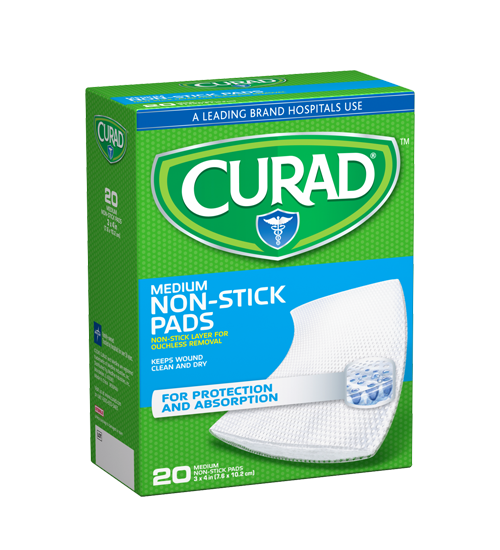 Image of Image of Box of Non-Stick Pads
