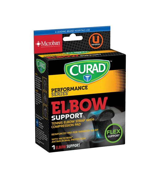 Performance Series Elbow Support – Tennis Elbow, Universal, 1 count Left Angle
