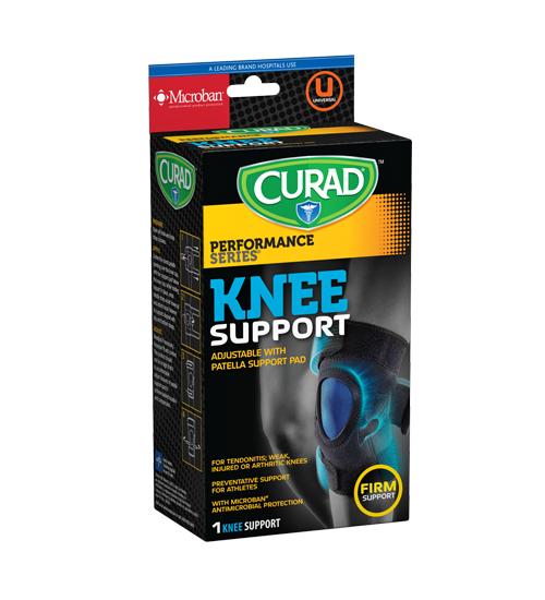 Performance Series Knee Support, Universal, 1 count Left Angle