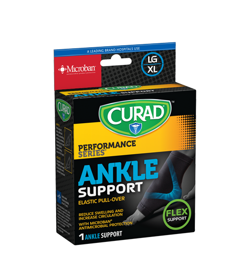Performance Series Ankle Support, Large/X-Large, 1 count Left angle of package