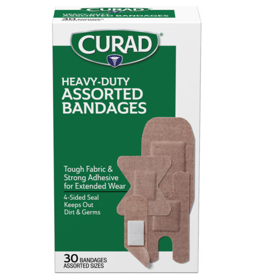 Heavy Duty Assorted Bandages front side