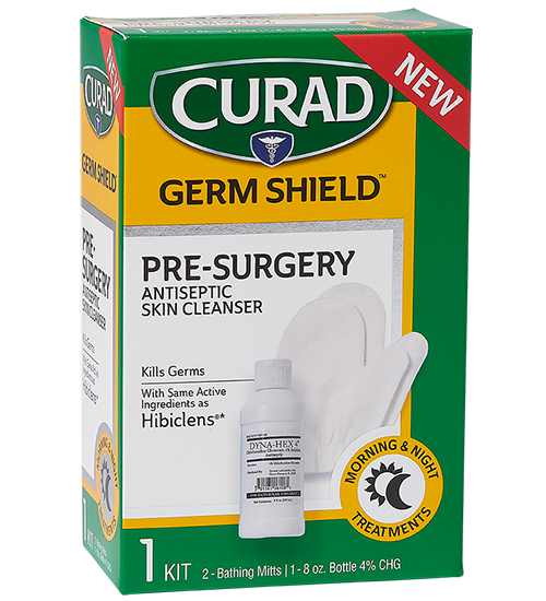 Image of Germ Shield Pre-Surgery Antiseptic Skin Cleansing Kit, 1 Kit left of package