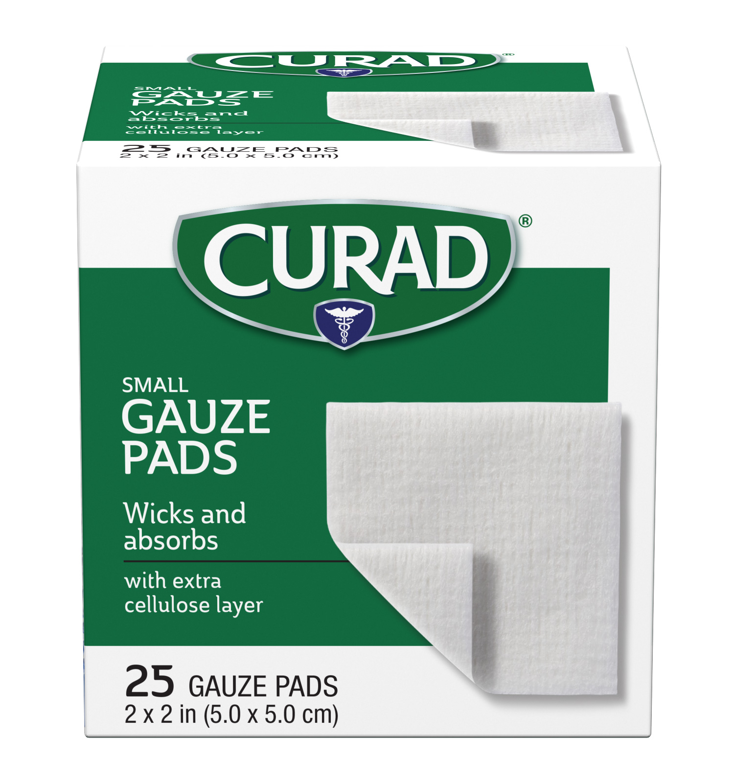 Small Gauze Pads, 2 x 2, 25 count