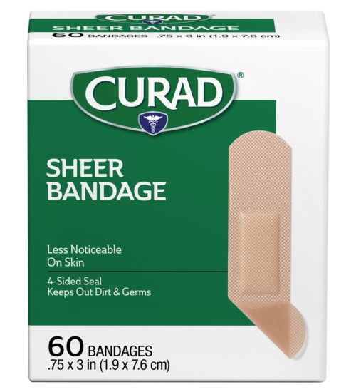 Sheer Bandage 60 ct front side