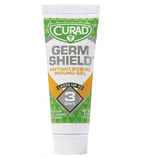 Germ Shield Antimicrobial Wound Gel, 0.5 OZ., 1 count Curad Bandages