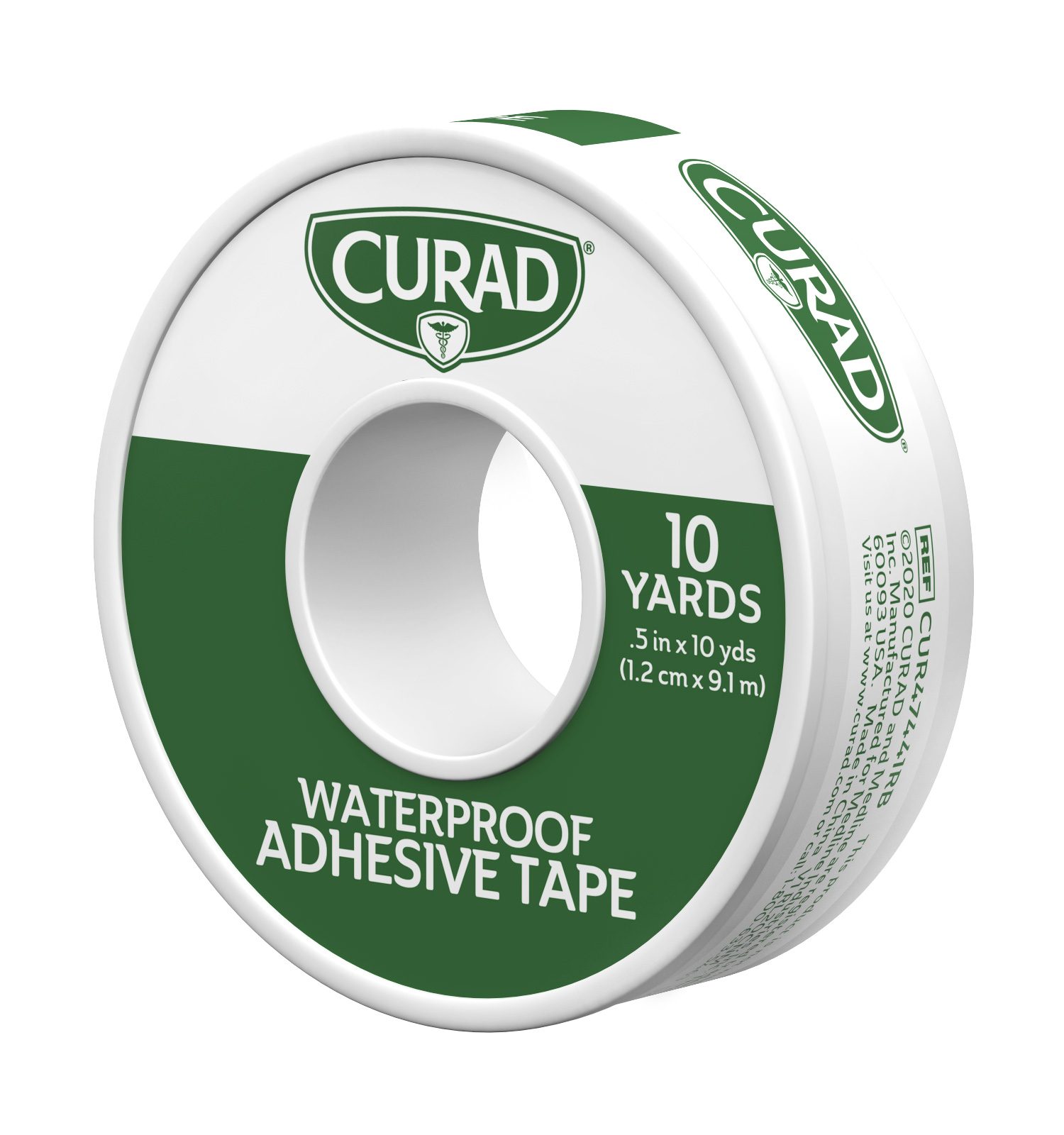 Curad Paper Adhesive Tape 1 x 10 yds White 12/Pack