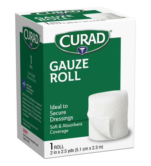 Image of Rolled Gauze, 2inch by 2.5 yds, 1 count