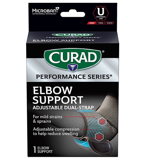 Image of CURAD Performance Series Elbow Support, Adjustable, Universal, 1 count