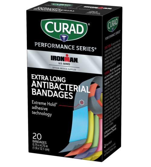 Curad Performance Series Extreme Hold Antibacterial Extra Long Adhesive Bandages, 20 count view 4