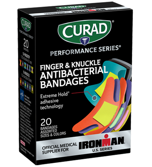 Curad Performance Series Extreme Hold Antibacterial Extra Long Adhesive
