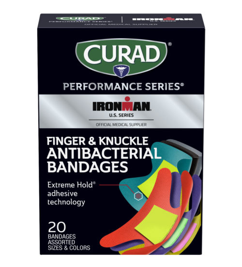 Curad Performance Series Extreme Hold Antibacterial Finger & Knuckle Adhesive Bandages, 20 count view 3