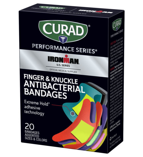 Curad Performance Series Extreme Hold Antibacterial Finger & Knuckle Adhesive Bandages, 20 count view 4