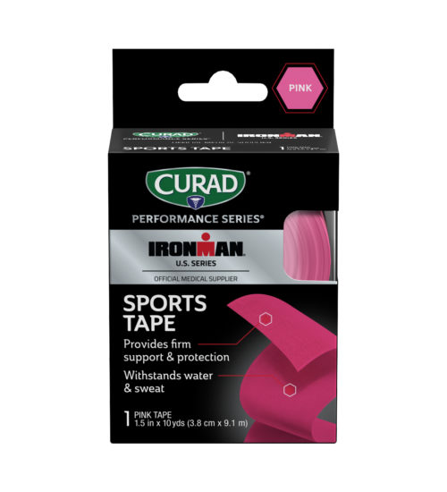 CURAD Performance Series IRONMAN Sports Tape, Pink, 1.5″ x 10yds,1 count view 3