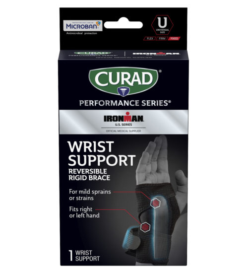 CURAD Performance Series IRONMAN Wrist Support, Reversible, Universal, 1 count View 3