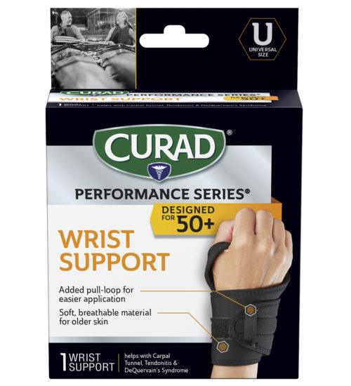 Performance Series Wrap Around Wrist Support with Extra Release Loop Front