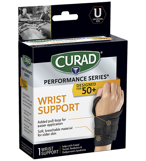 Performance Series Wrap Around Wrist Support with Extra Release Loop Right
