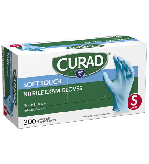 Image of Soft Gloves Durable Nitrile, Small, 300 Count
