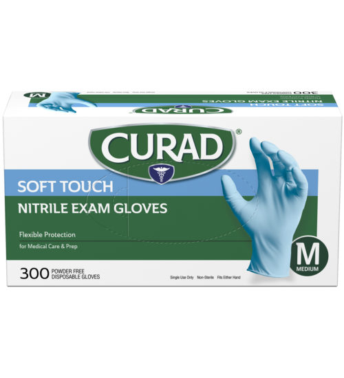 Soft Touch, Nitrile Gloves Medium 300 Count front
