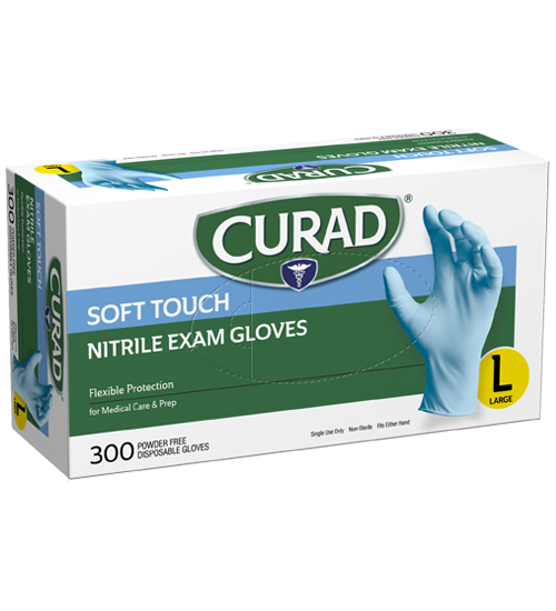 Image of Soft Touch Nitrile Exam Gloves Large