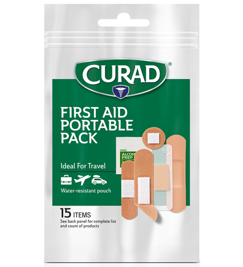Image of Front of first aid portable pack thumbnail