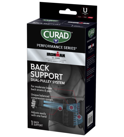 CURAD Performance Series IRONMAN Back Support, Dual-Pulley System, Universal, 1 count view 4