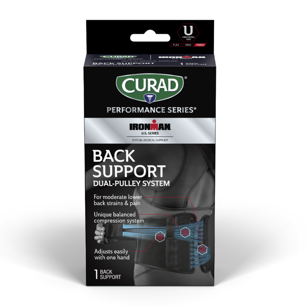 CURAD Back Support dual-pulley system