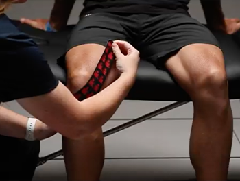 Image representing Craig Alexander’s Guide: Applying Far Infrared Kinesiology Tape to Your Knee