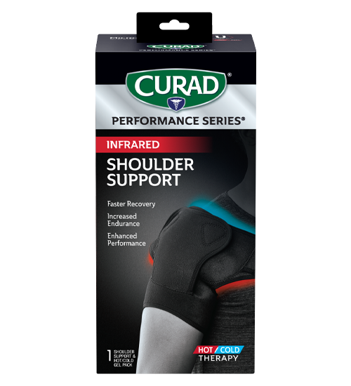 Image of CURAD Performance Series Infrared Shoulder Support, Hot/Cold, Universal, 1 count