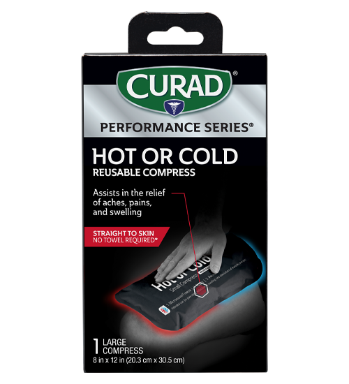 Image of CURAD Performance Series IRONMAN Hot & Cold Reusable Compress, Large, 1 count