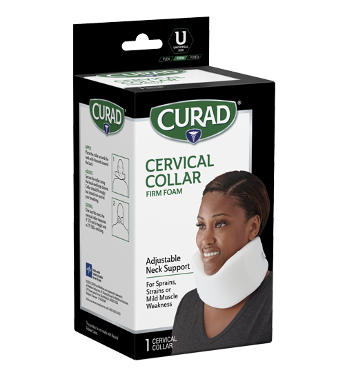 Image of CURAD Cervical Collar, Firm Foam, Universal, 1 count