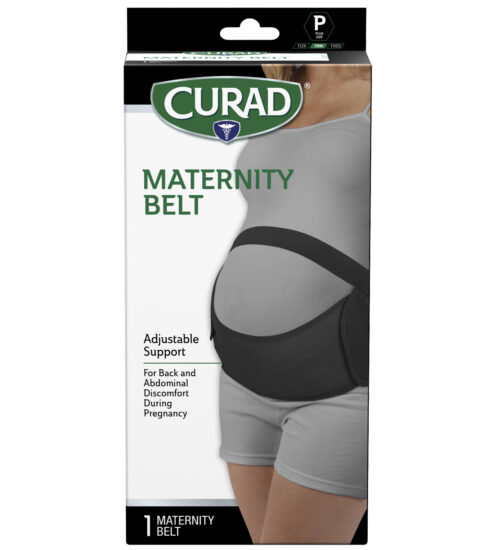 CURAD Maternity Belt, Adjustable, Plus Size, 1 count front side