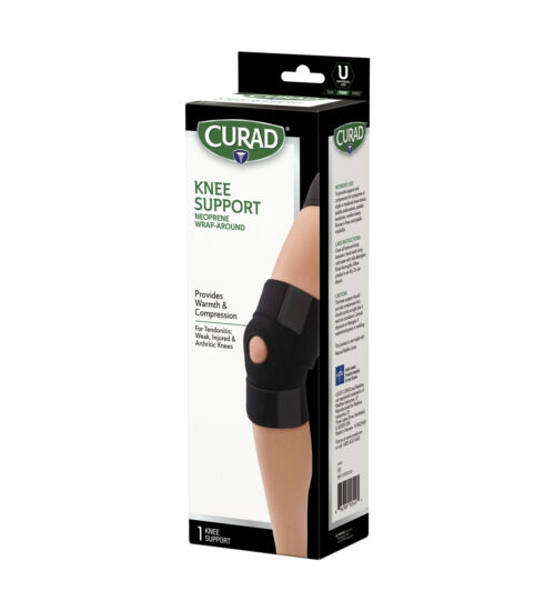 CURAD Knee Support, Neoprene Wrap-Around, Universal, 1 count right view