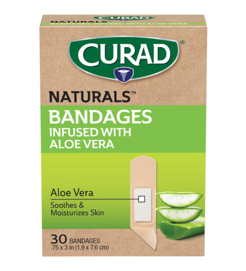 Naturals Strip Bandage 30 count front view
