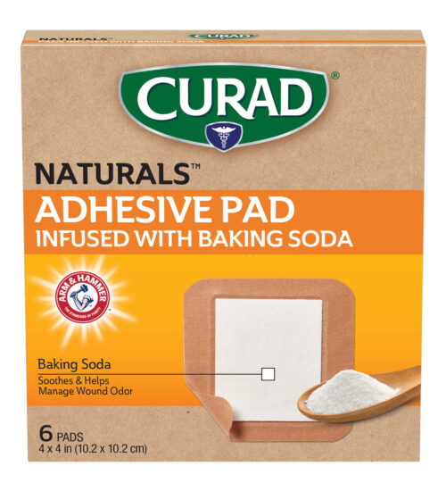 Naturals Bandage with Baking Soda 6 count front view
